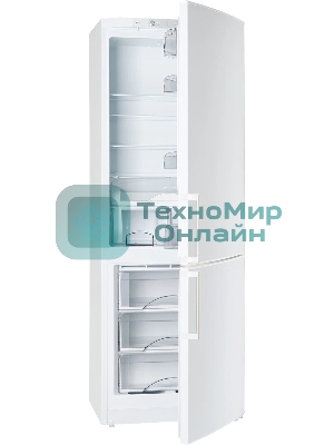Холодильник Atlant 6224-101 белый двухкамерный 275/100л морозилка сбоку