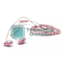 Проводные наушники Harper HV-705 розовый, внутриканальные, 3.5 мм