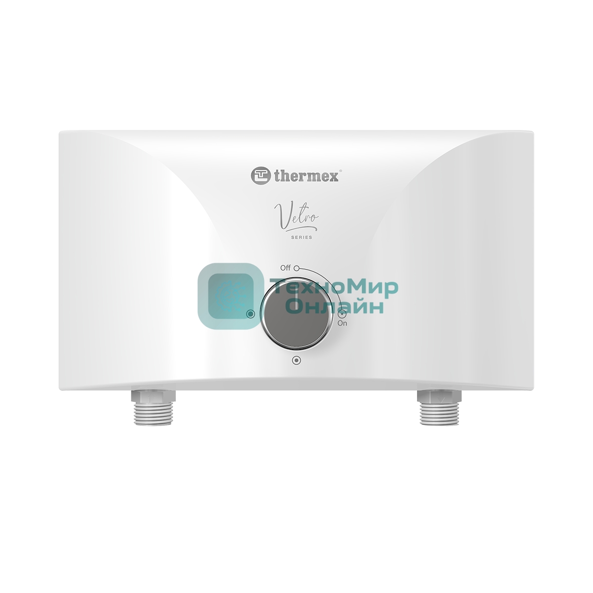 Электроводонагреватель проточный Thermex Vetro 6500 tap