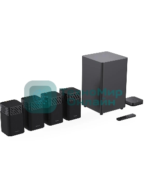 Саундбар Hisense HT SATURN 4.1.2 720Вт+240Вт черный