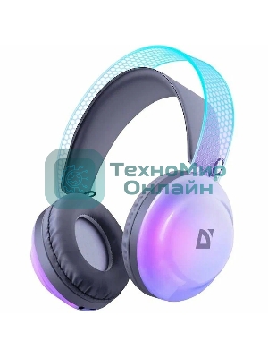 Беспроводные/проводные наушники Defender FreeMotion B651 белый, накладные, Bluetooth + проводной, складная конструкция, микрофон, до 10 ч