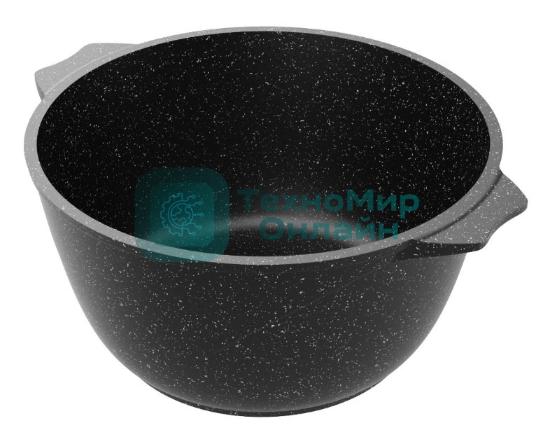 Кастрюля Гранит черный 2 л АП 42802