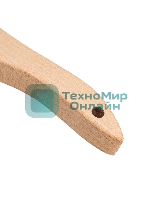 Щетка зачистная Denzel 4-х рядная, прямая проволока из нержавеющей стали с деревянной ручкой, EFP