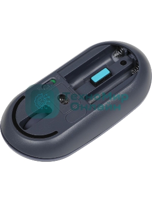 Мышь беспроводная A4Tech Fstyler FG20 пепельный/синий, 2000 dpi, радиоканал, USB, кнопки - 4