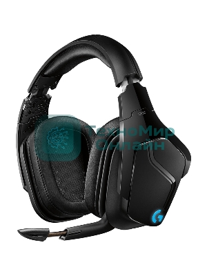 Гарнитура Logitech G935 чёрный, беспроводная + проводная, 2.4 ГГц/3.5 мм, до 12 ч, DTS 7.1 Surround, LIGHTSYNC RGB