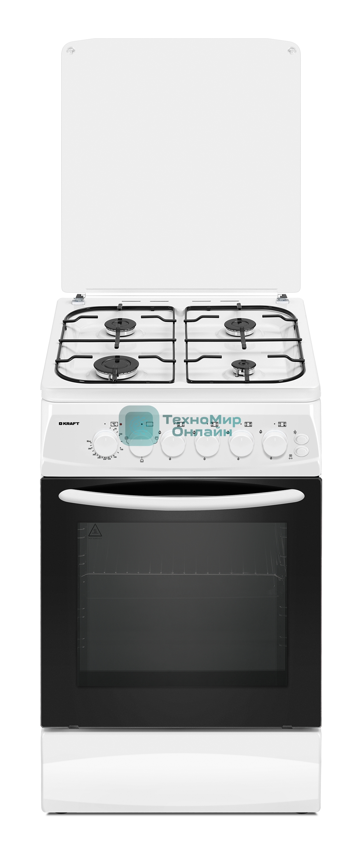 Газовая плита Kraft KF-FSK5407AEW