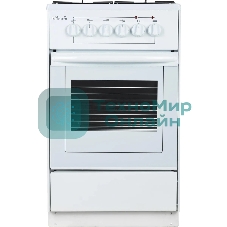 Плита комбинированная Лысьва ЭГ 401 СТ-2у белый, конфорок 4 газовых, духовка 57 л, 50 см x 85 см x 60 см (без крышки)