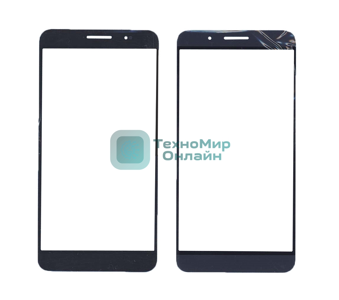 Стекло для Huawei ShotX/Honor 7i синее