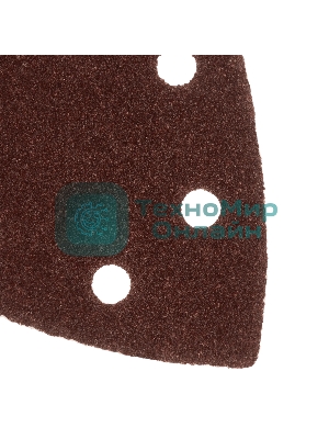 Треугольник абразивный Denzel на ворc. подложке под 