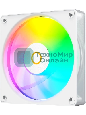 Вентилятор для корпуса Ocypus Gaммa F12 Elite WH ARGb 3 IN 1, 120x120x25мм, 4-PIN PWM, 600-1800 RPM, 26 DBA MAX, HYDRO BEARING