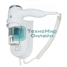 Фен G-Teq 8719S белый/серебристый, 1200 Вт