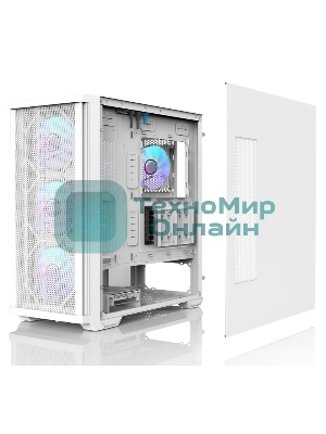 Компьютерный корпус MidiTower Zalman Z10 DUO White (без блока питания) (Zalman Z10 DUO White)