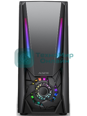 Компьютерный корпус ALSEYE Reactor-B Mini-ITX/Micro ATX/ATX, USB 2.0*2+HD Audio+USB 3.0*1 USB 2.0*2+HD Audio+USB 3.0*1