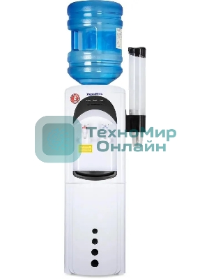 Кулер Aqua Work 17-LDR напольный электронный белый/черный