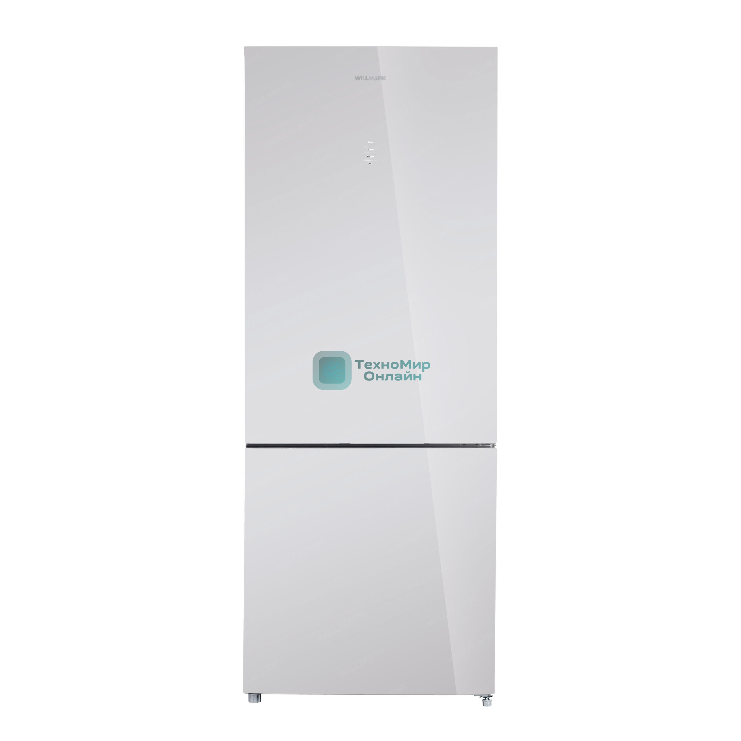 Холодильник Willmark RFN-652DIGW белый двухкамерный 324/121л морозилка снизу, No Frost