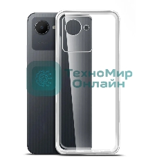 Чехол (клип-кейс) BoraSCO для Realme C30/C30s 71372 прозрачный