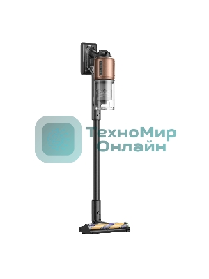Пылесос вертикальный Dreame Cordless Vacuum Cleaner Z20AquaCycle Station черный/золотистый, питание от аккумулятора, 250 Вт, уборка влажная/сухая, пылесборник 0.6 л