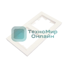 Рамка 2-мест. IEK BRITE РУ-2-БрБ белый