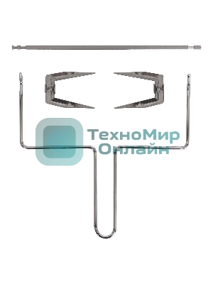 Аэрогриль JVC JK-MB060 черный, 2000 Вт, 12 л, сенсор, 9 программ