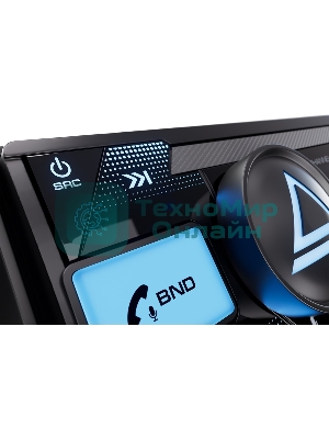 Автомагнитола AURA STORM-866DSP, 1 DIN, Bluetooth, USB Type-A, AUX, пульт ДУ