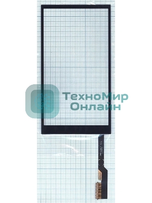 Сенсорное стекло (тачскрин) для HTC One M9+, черное