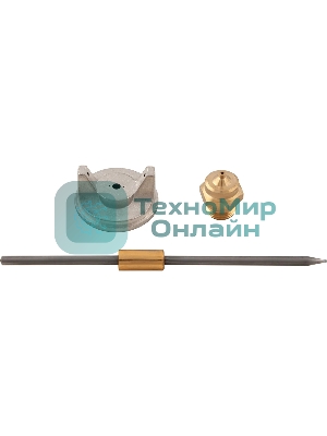 Краскопульт пневматический Matrix краскораспылитель пневмат. с верхним бачком v=1.0л + сопла