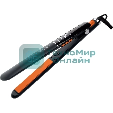 Выпрямитель для волос Leonord LE-1205 черный/оранжевый, 23 мм, 230 °C, 10 режимов