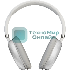 Беспроводные/проводные наушники Soundmax SM-HP2200B белый, накладные, Bluetooth + проводной, до 6 ч