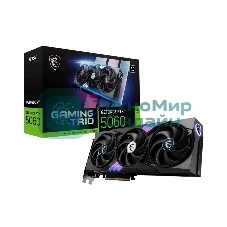 Видеокарта MSI RTX 5060 8G GAMING TRIO, NVIDIA GeForce RTX 5060, 8 ГБ GDDR7, 128 бит, PCI-e 5.0, 1xHDMI, 3xDP