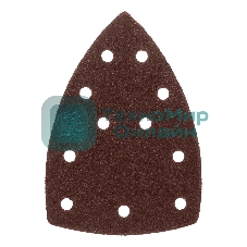 Треугольник абразивный Denzel на ворc. подложке под 