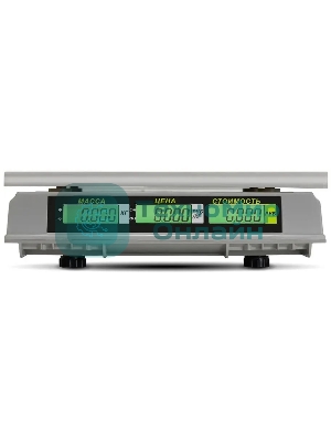 Весы торговые Mertech M-ER 326AC-32.5 LCD серый (3041)
