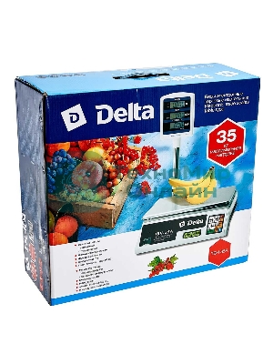Весы торговые DELTA ТВН-35А до 35кг/5г