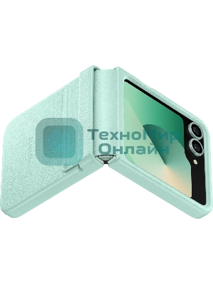 Чехол (клип-кейс) Samsung для Samsung Galaxy Z Flip6 Kindsuit Case Flip 6 (F741) мятный (EF-VF741PMEGRU)