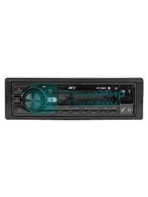 Автомагнитола ACV AVS-401UBW, 1 DIN, Bluetooth, USB Type-A, AUX