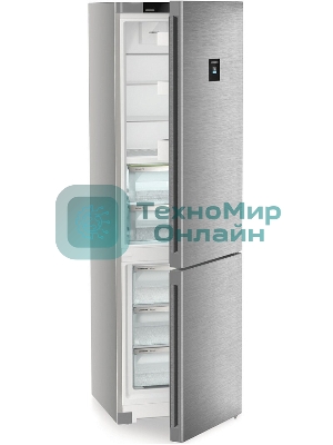 Холодильник Liebherr CBNsdc 573i-22 серебристый двухкамерный 266/94л морозилка снизу, No Frost