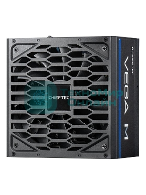 Блок питания Chieftec Vega M PPG-850-C (ATX 3.1, 850W, 80 PLUS GOLD, Active PFC, 135мм fan, Gen5 PCIe, Full Cable Management) Retail