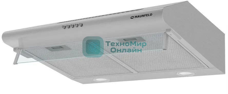 Вытяжка козырьковая Maunfeld MP-1 60 нержавеющая сталь, 60 см, 520 куб. м/ч, 49 дБ
