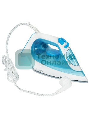 Утюг Braun SI3053BL голубой/белый, 2400 Вт, 45 г/мин, 170 г/мин, 270 мл