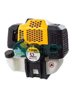 Триммер бензиновый мультифункциональный Denzel DGT-52S-MAX, 52 см3, разъемная штанга