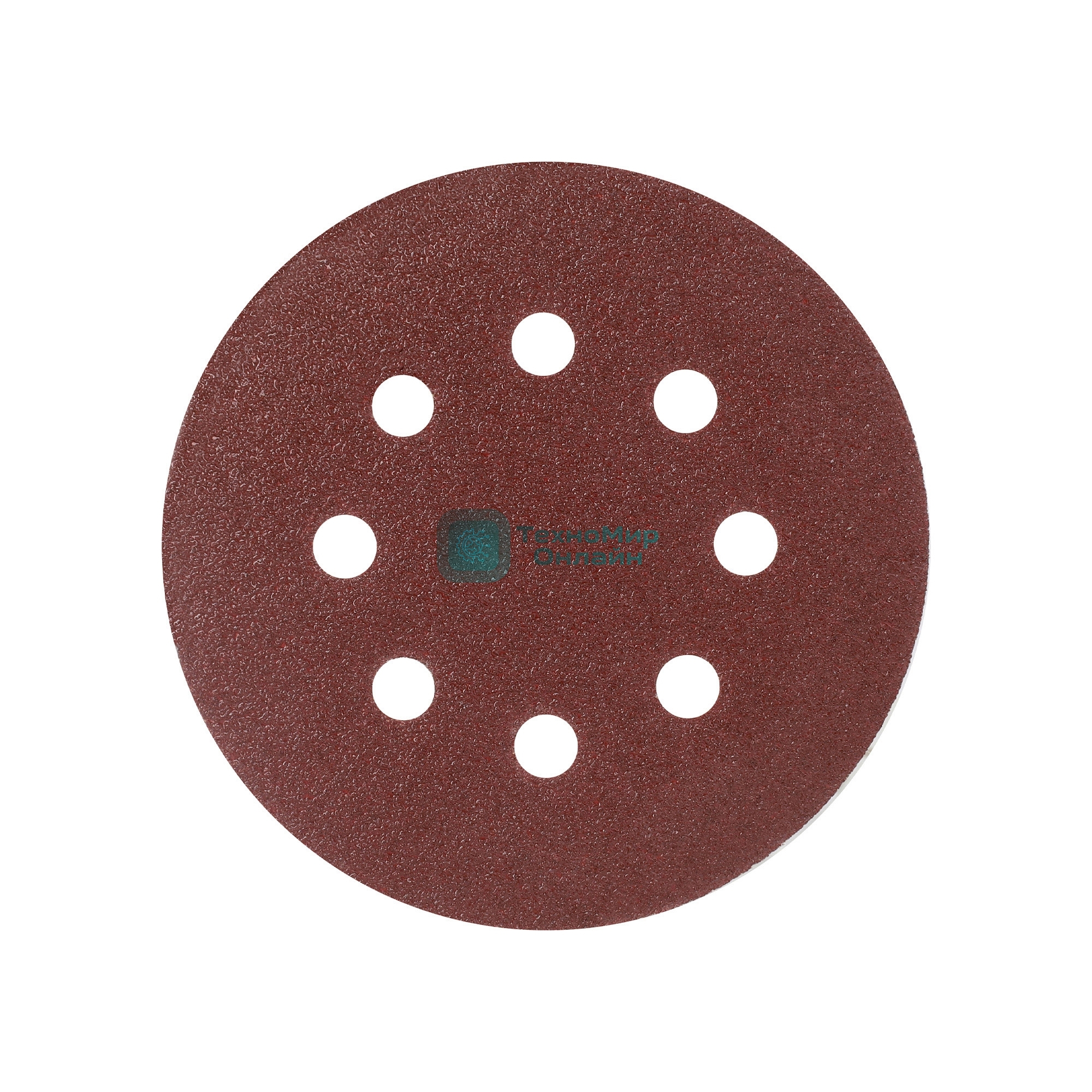 Круг шлифовальный PATRIOT на липучке, 125 мм, Р60, 8 отверстий, 5 шт