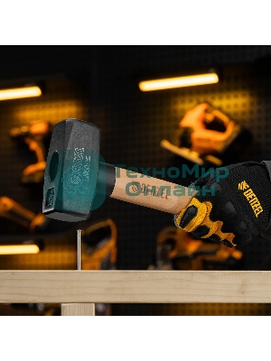 Кувалда Denzel 2000 г, кованая головка, буковая рукоятка