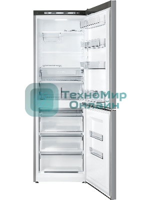 Холодильник Atlant XM 6621-189 серебристый двухкамерный 205/119 л морозилка снизу, капельная система