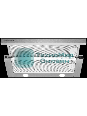 Встраиваемая вытяжка Kuppersberg SLIMTURBO 60 X, ширина 60 см, отвод/рециркуляция, 1500 м3/час, механическое управление, 3 скорости, освещение 2х2 Вт, металлические жироулавливающие фильтры, угольный фильтр KF-ES (опция), 63.4 дБ, обратный клапан, шхвхг:55.2x25.5x28см, нержавеющая сталь