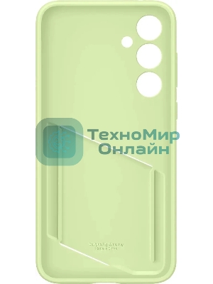 Чехол (клип-кейс) Samsung для Samsung Galaxy A35 Card Slot Case A35 лайм (EF-OA356TMEGRU)