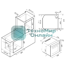 Духовой шкаф электрический Krona ADRIANO 60 WH G2