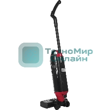 Пылесос моющий Rondell RDE-2080 черный/красный, питание от аккумулятора, 120 Вт, уборка влажная/сухая, пылесборник 0.4 л