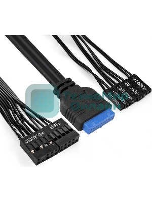 Компьютерный корпус Minitower ExeGate BAA-105U2-01-AAA350 (mATX, БП AAA350 с вент. 8см, 2*USB+2*USB 3.0, аудио, черный)