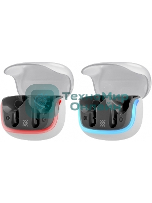 Наушники TWS Defender CyberDots 290 белый, внутриканальные, Bluetooth, до 4 ч