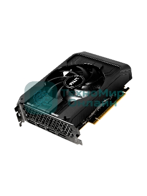 Видеокарта Palit GeForce RTX 5050 StormX OC, NVIDIA RTX 5050, 8 ГБ GDDR6, 128 бит, PCI-e 5.0, 1xHDMI, 3xDP, 2617 МГц