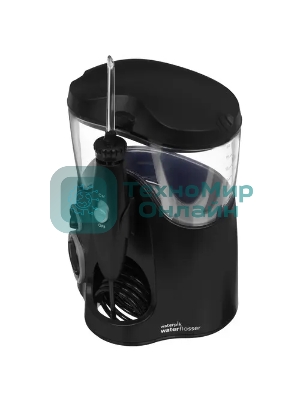 Ирригатор Waterpik WF-112EU черный, от сети, 600 мл, 10 режимов